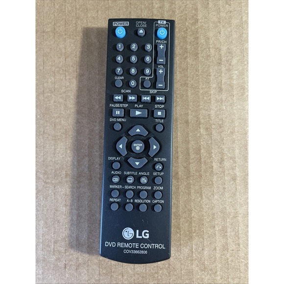 LG COV33662806 Remote Control for DP132 DP132H - Picture 1 of 3